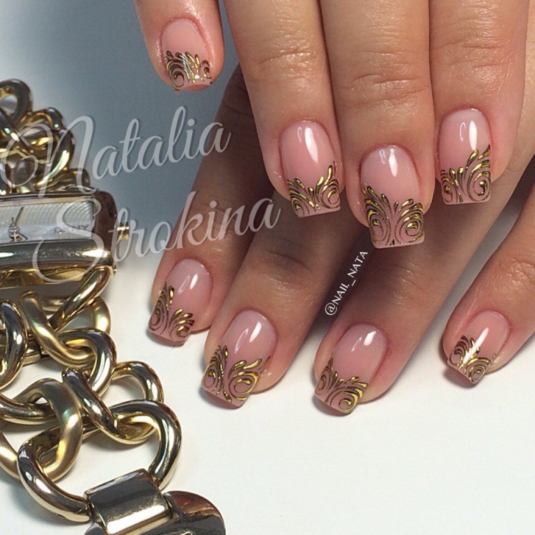 Autumn Leaves Manicure