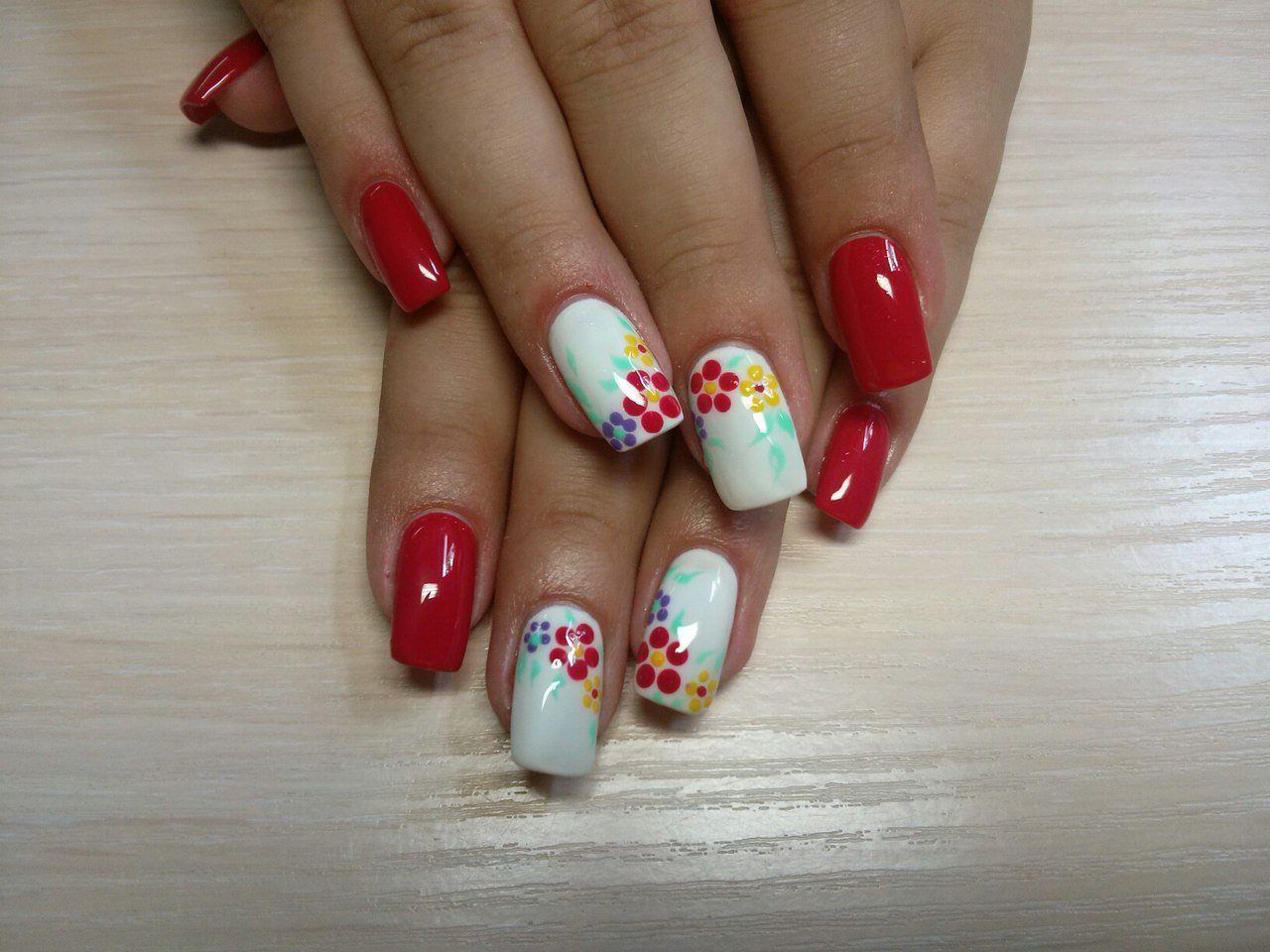 Autumn Leaves Manicure