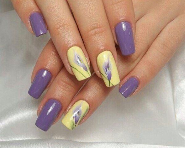Autumn Leaves Manicure