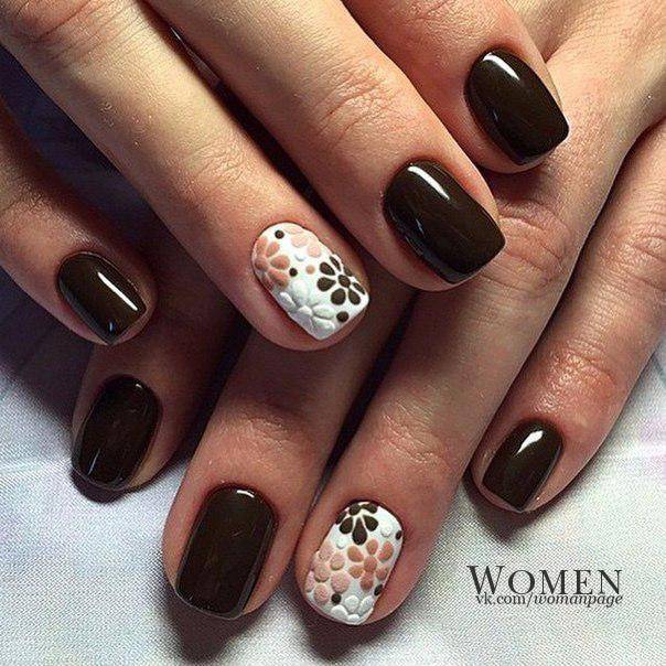 Autumn Leaves Manicure