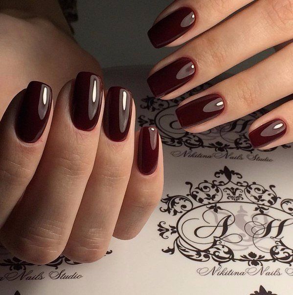 Autumn Leaves Manicure