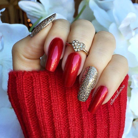 Autumn Leaves Manicure