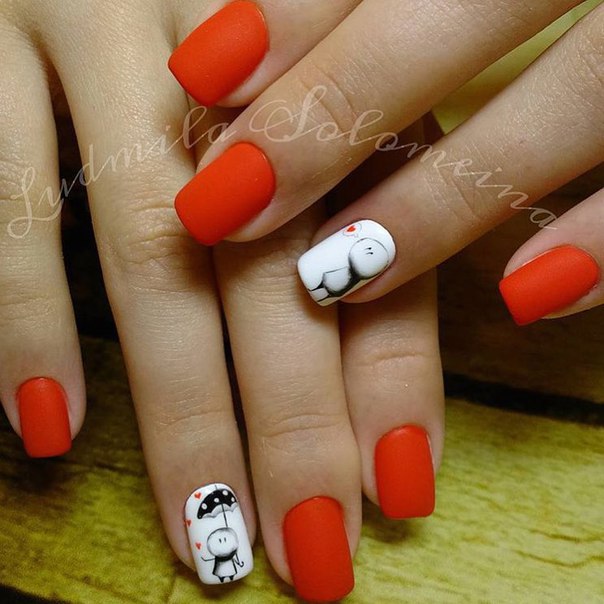 Autumn Leaves Manicure
