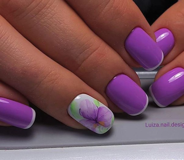 Autumn Leaves Manicure