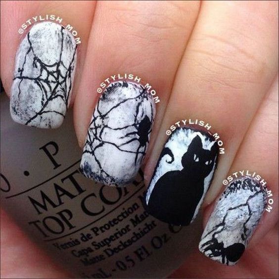 Autumn Leaves Manicure