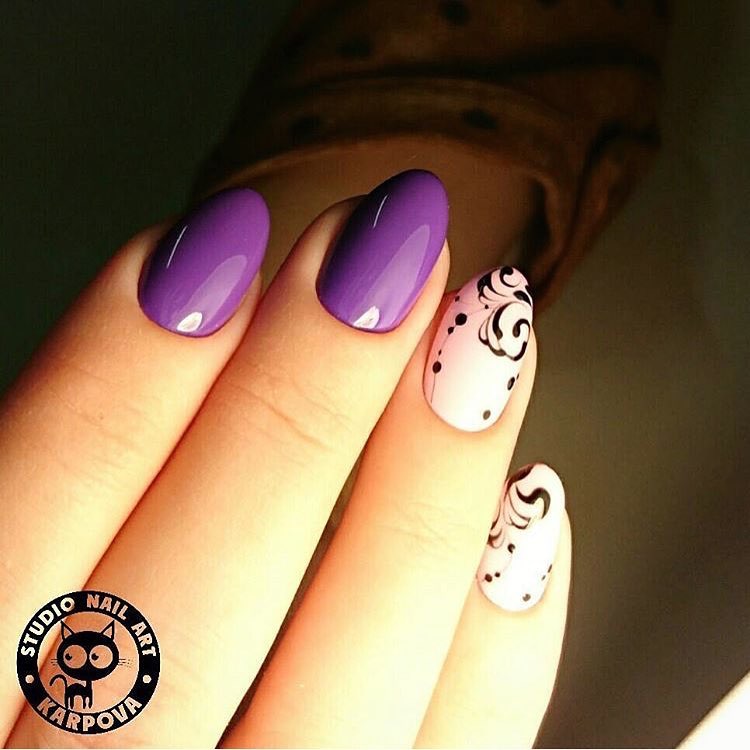 Autumn Leaves Manicure