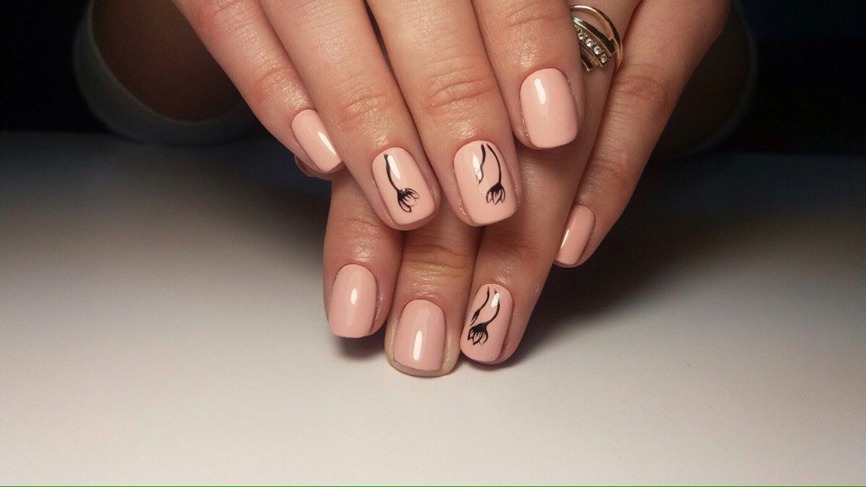 Autumn Leaves Manicure