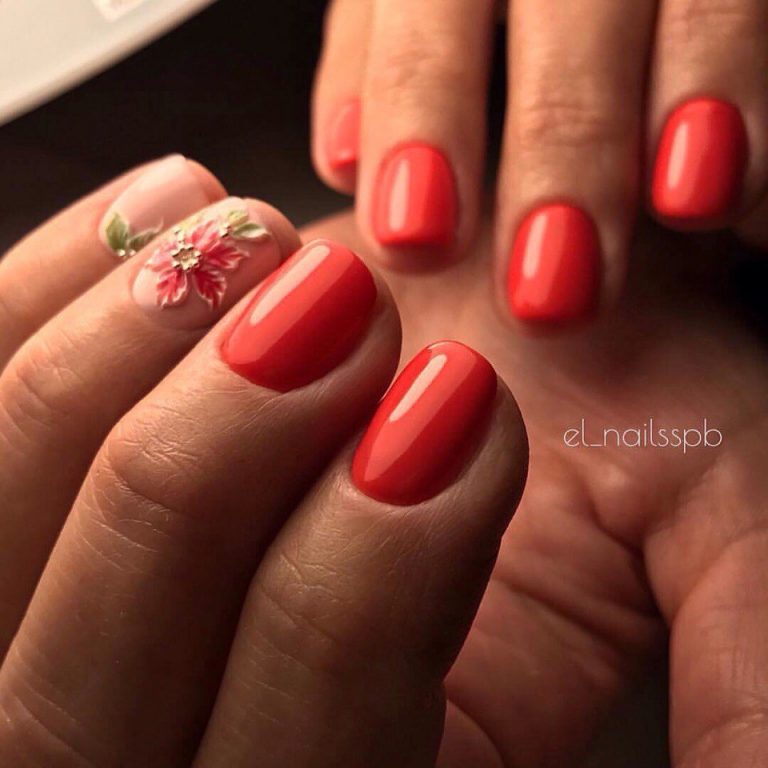 Autumn Leaves Manicure