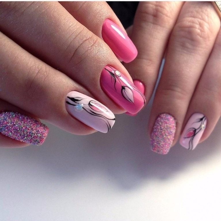 Autumn Leaves Manicure