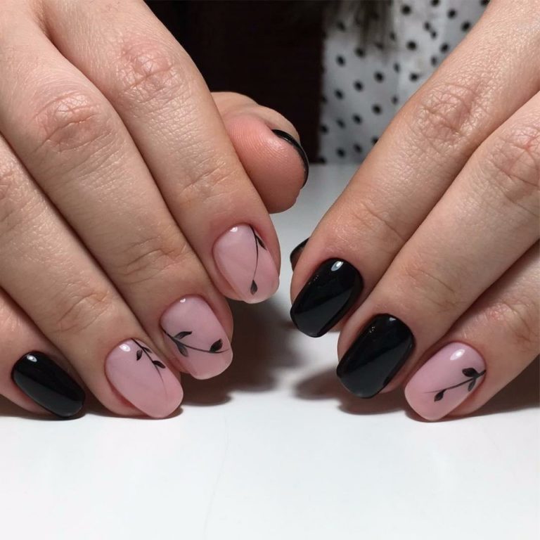Autumn Leaves Manicure