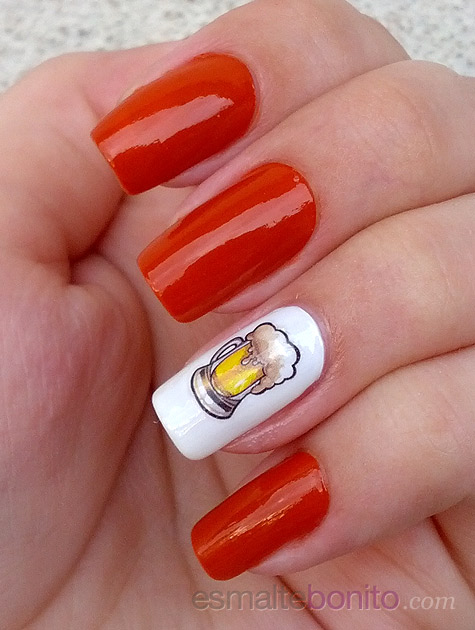 Autumn Leaves Manicure