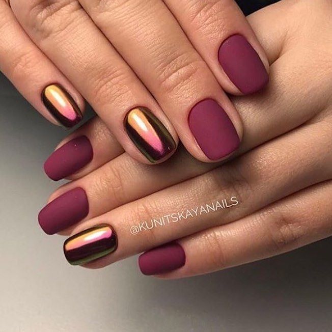 Autumn Leaves Manicure