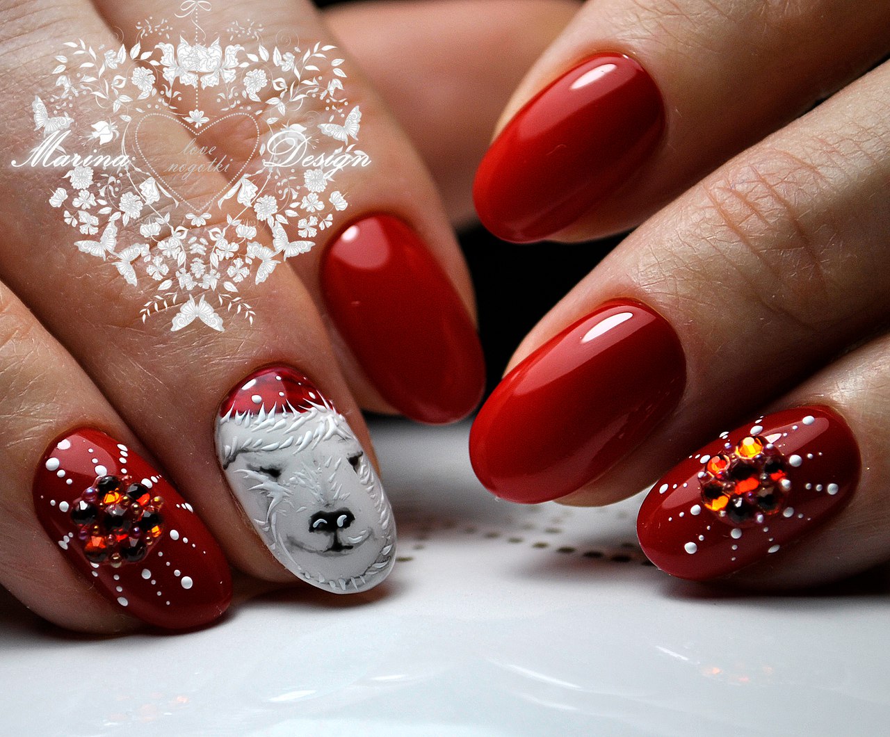 Autumn Leaves Manicure