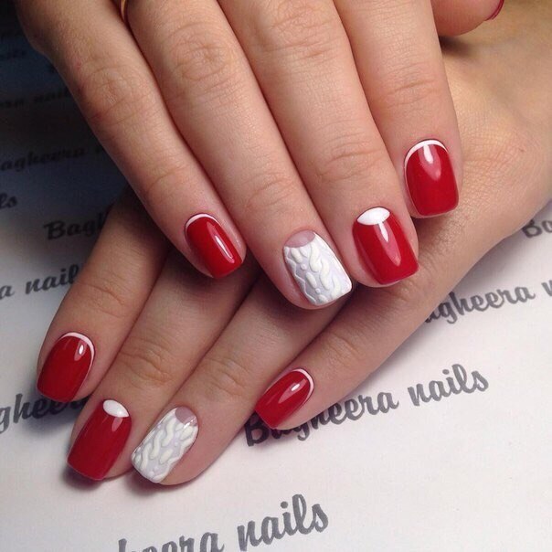 Autumn Leaves Manicure