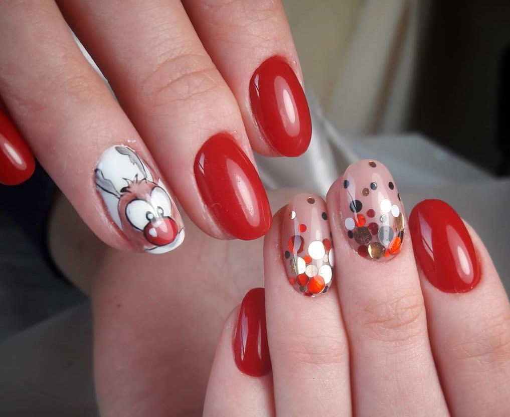 Autumn Leaves Manicure