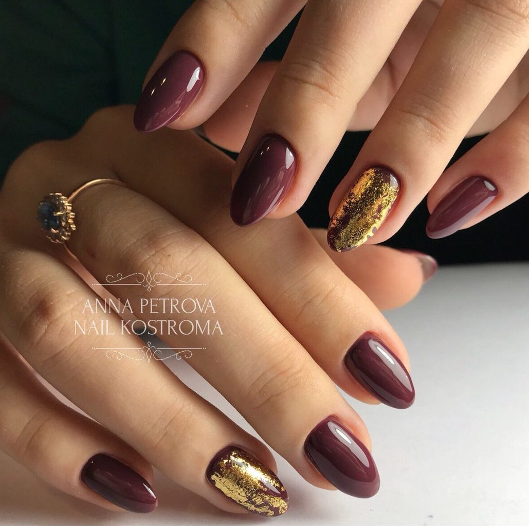 Autumn Leaves Manicure