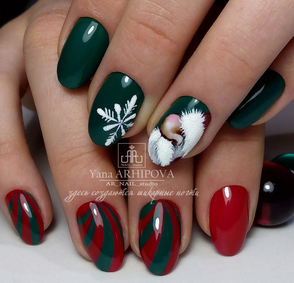 Autumn Leaves Manicure