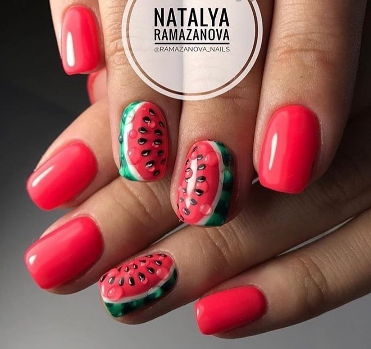 Autumn Leaves Manicure