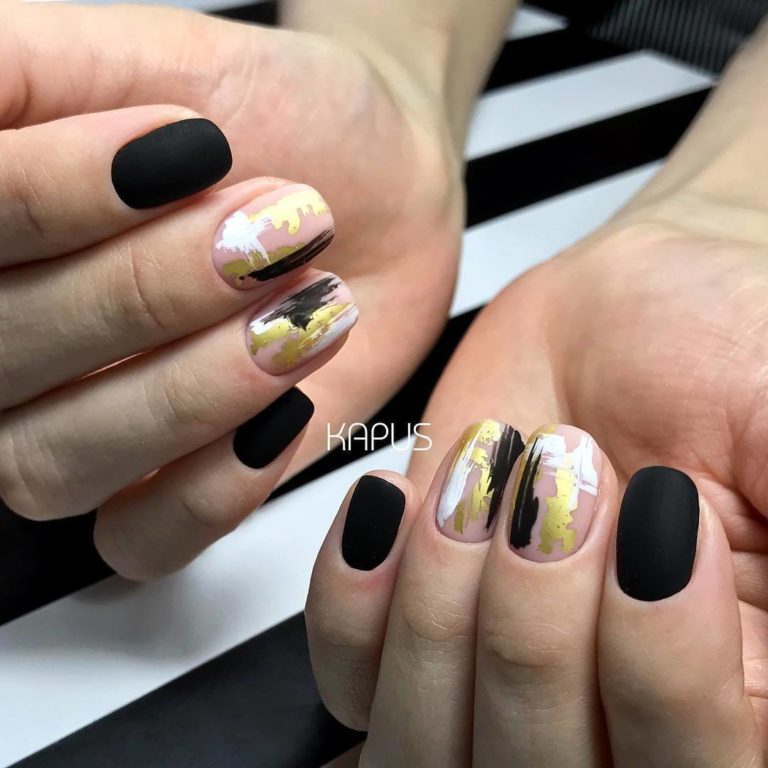 Autumn Leaves Manicure