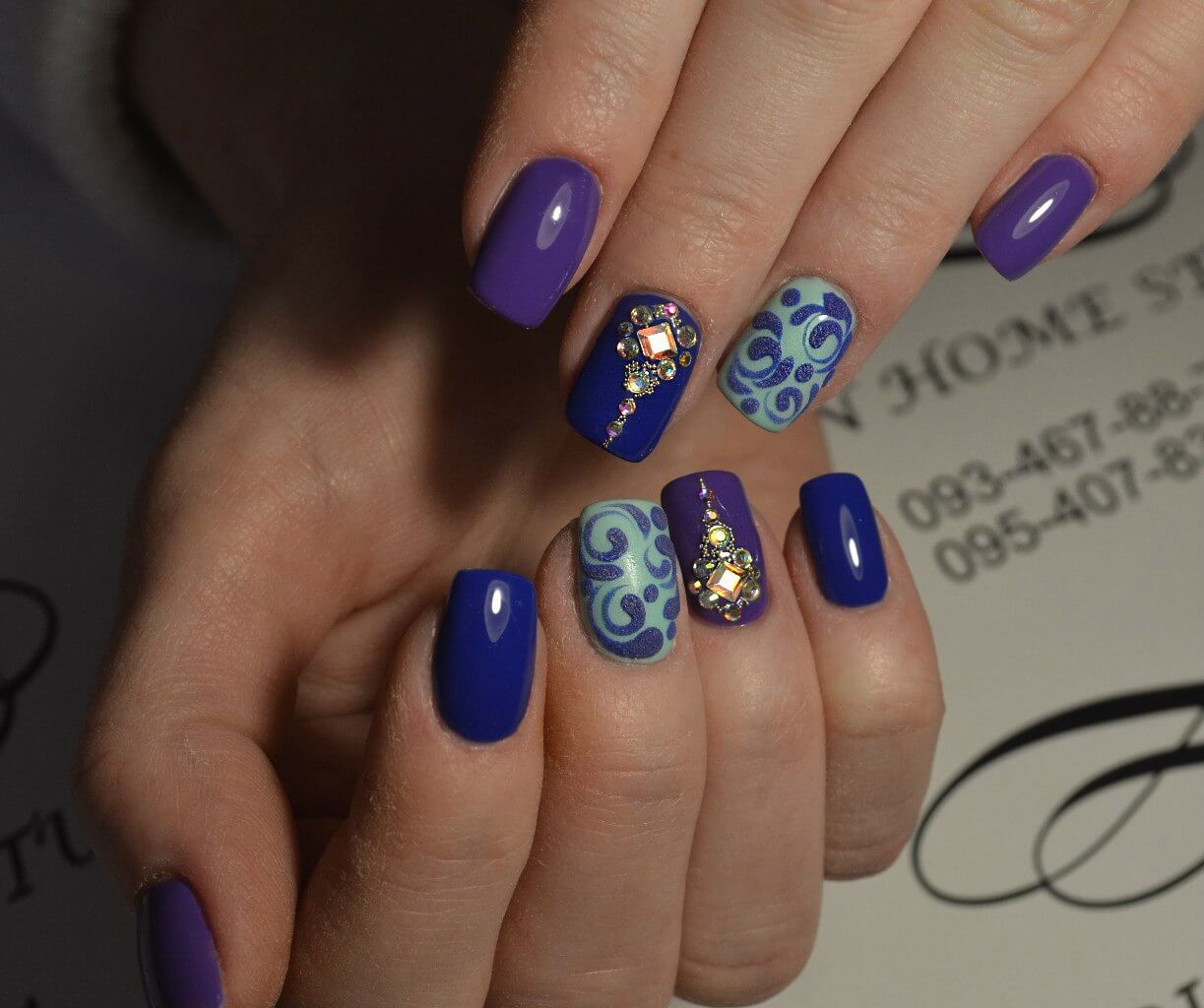 Autumn Leaves Manicure