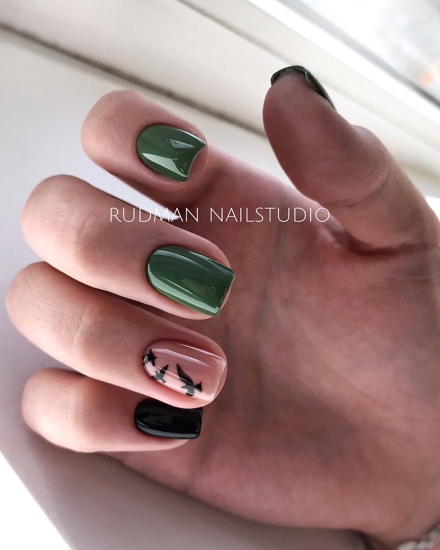 Autumn Leaves Manicure