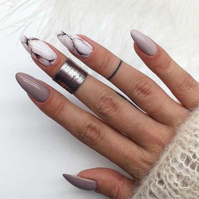Autumn Leaves Manicure