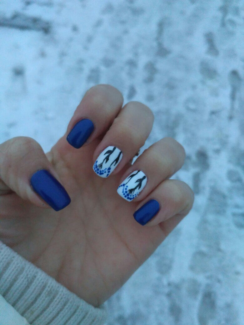 Autumn Leaves Manicure