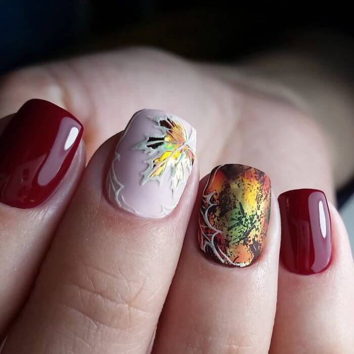 Fall Nails Design