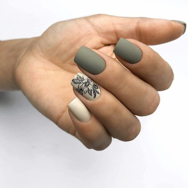 Autumn Leaves Manicure