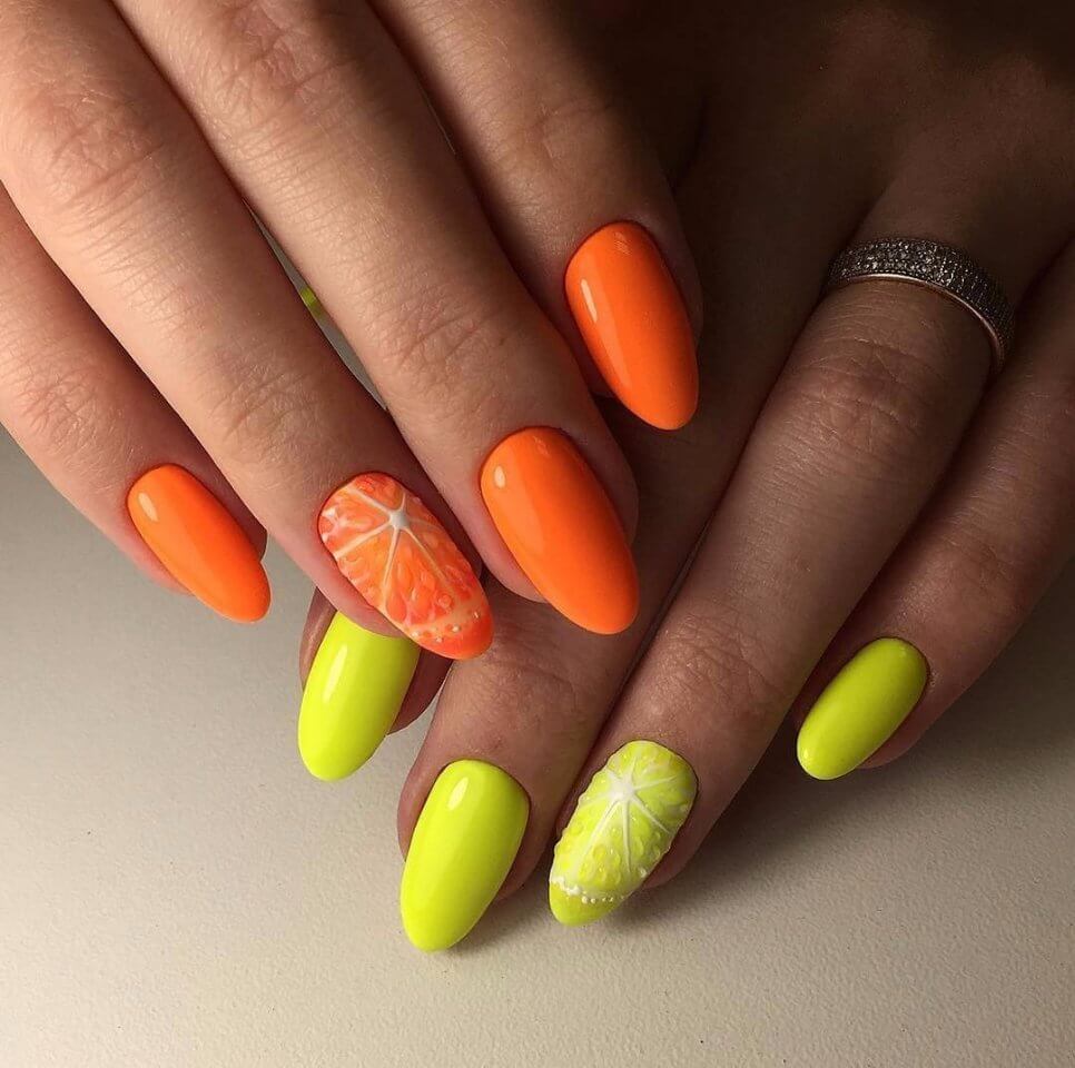 Autumn Leaves Manicure