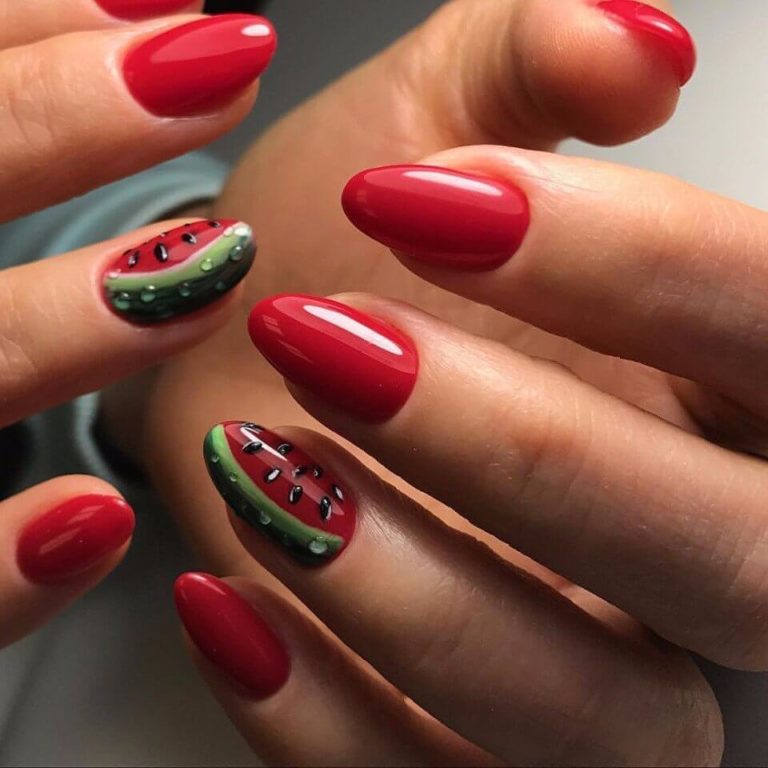 Autumn Leaves Manicure