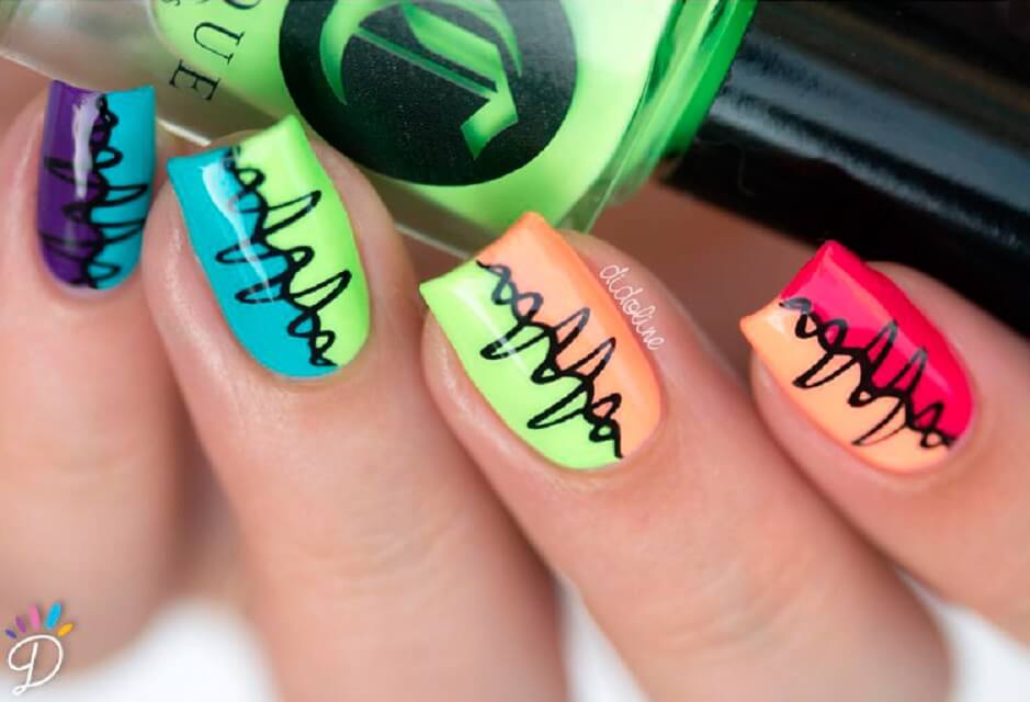 Autumn Leaves Manicure