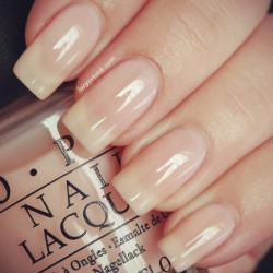 Classic French nails photo