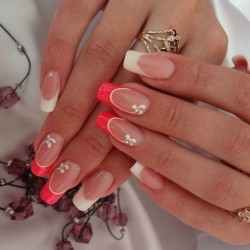 color french manicure 2016 photo