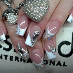 Chic French nails photo