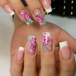 Arched nails photo