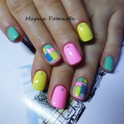 Summer nails ideas photo