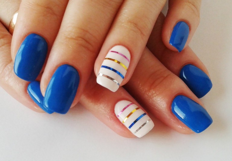 3. Simple and Chic Solid Color Nail Art - wide 10