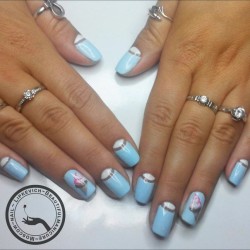 Blue moon nails photo