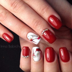 Red dress nails - The Best Images | Page 4 of 4 