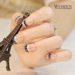Trendy french manicure 2016 photo