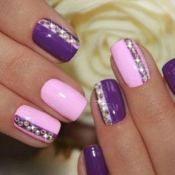 Violaceous nails photo