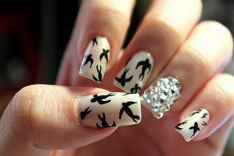 White nails