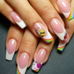 Nails for little girls photo