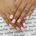 Pink nails