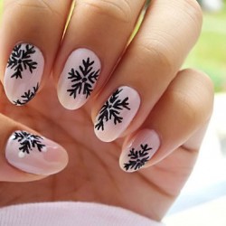 Ideas of winter nails photo