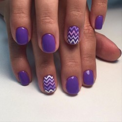 Pattern nails photo