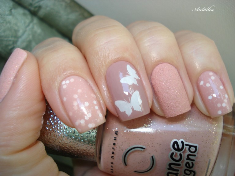 Beige and White Nail Art Ideas - wide 9