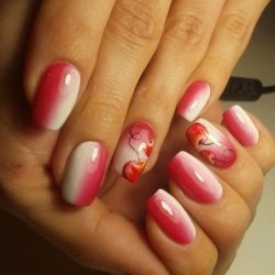 Cherry nails photo