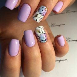 Beautiful summer nails photo